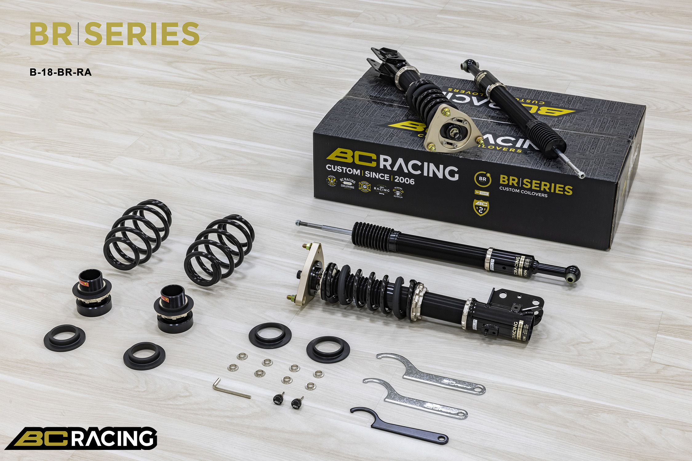BC BR Lower Coilover Locking Collar