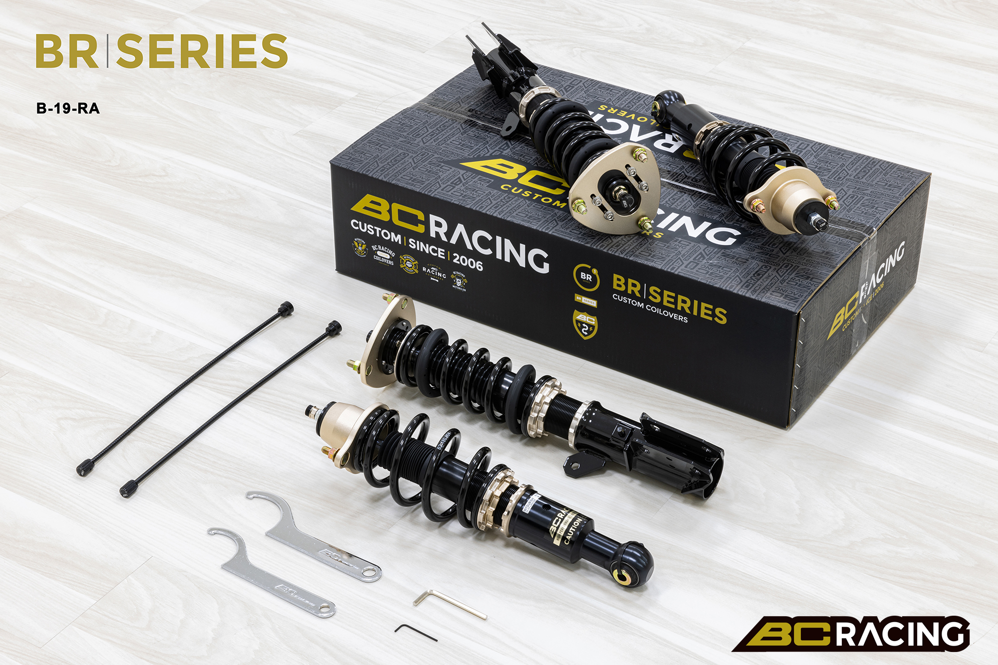 BC BR Lower Coilover Locking Collar