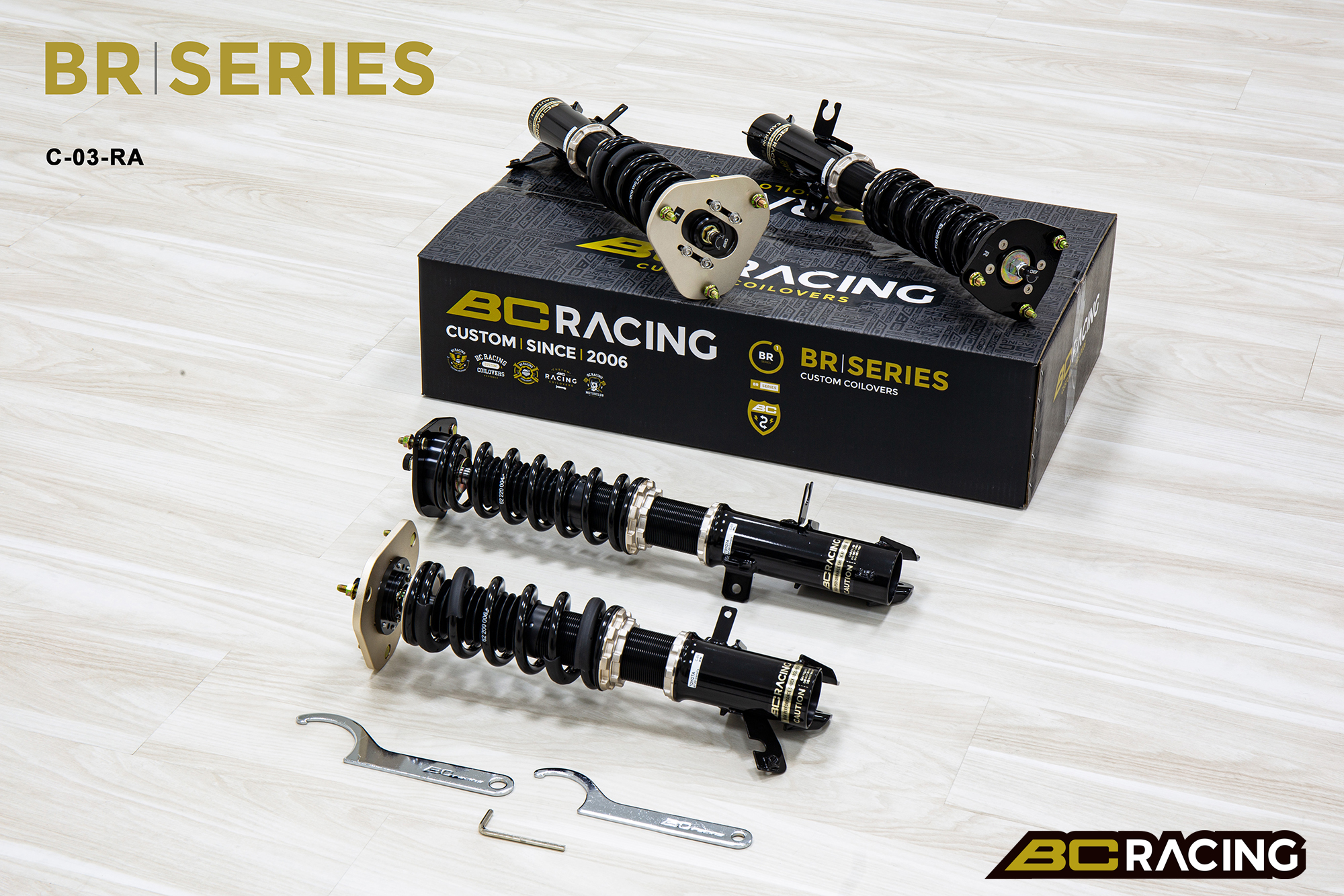 BC BR Lower Coilover Locking Collar