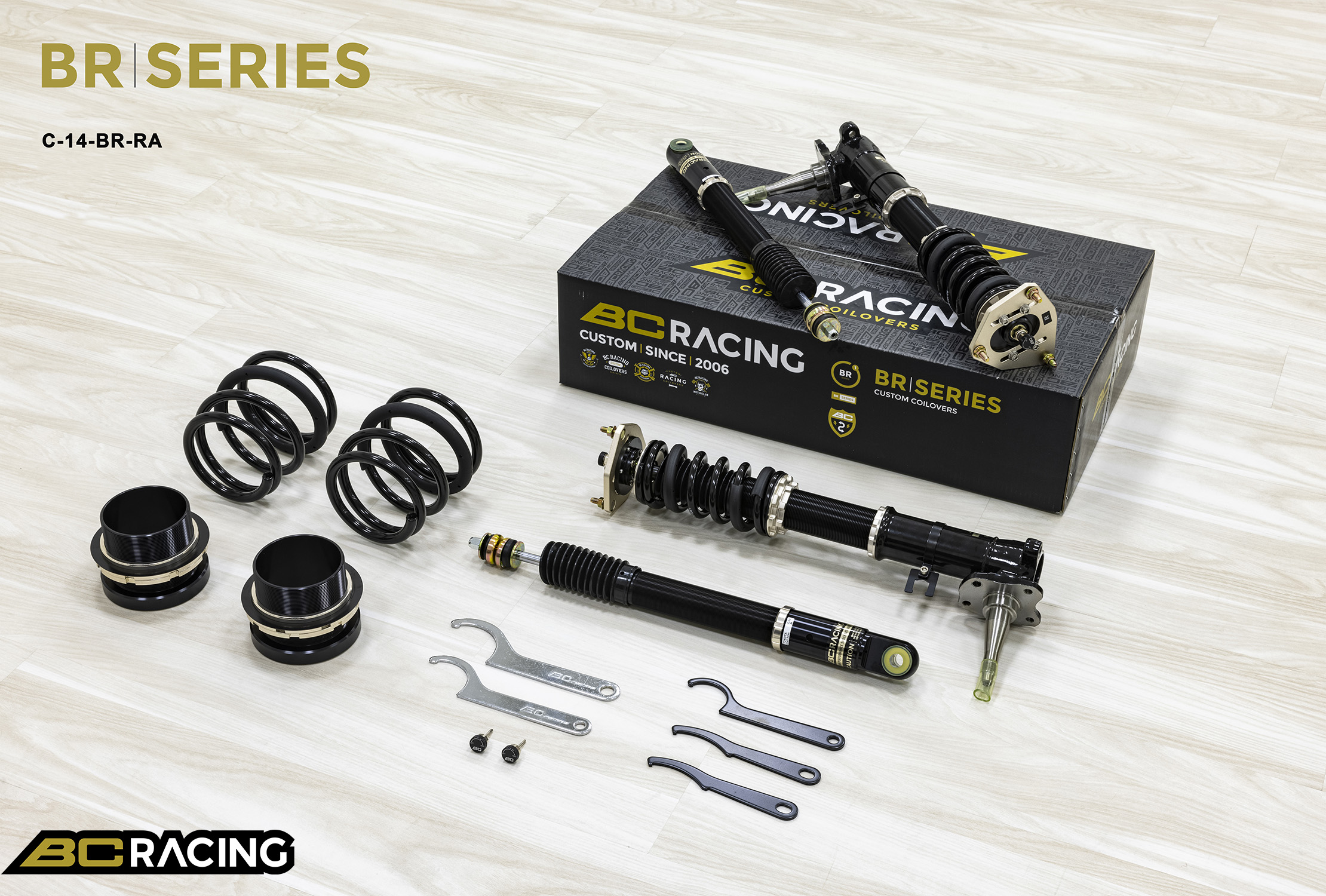 BC BR Lower Coilover Locking Collar