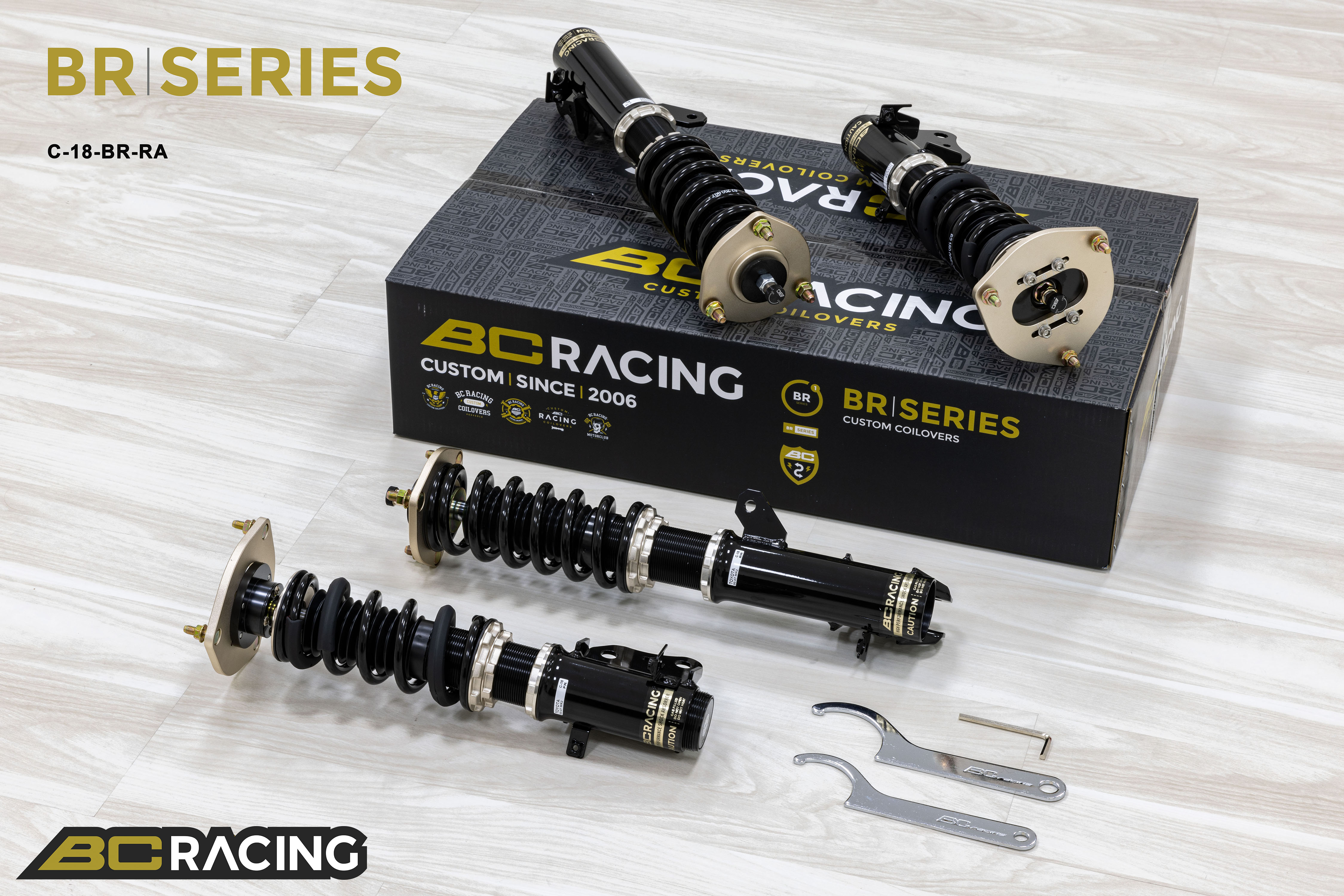 BC BR Lower Coilover Locking Collar