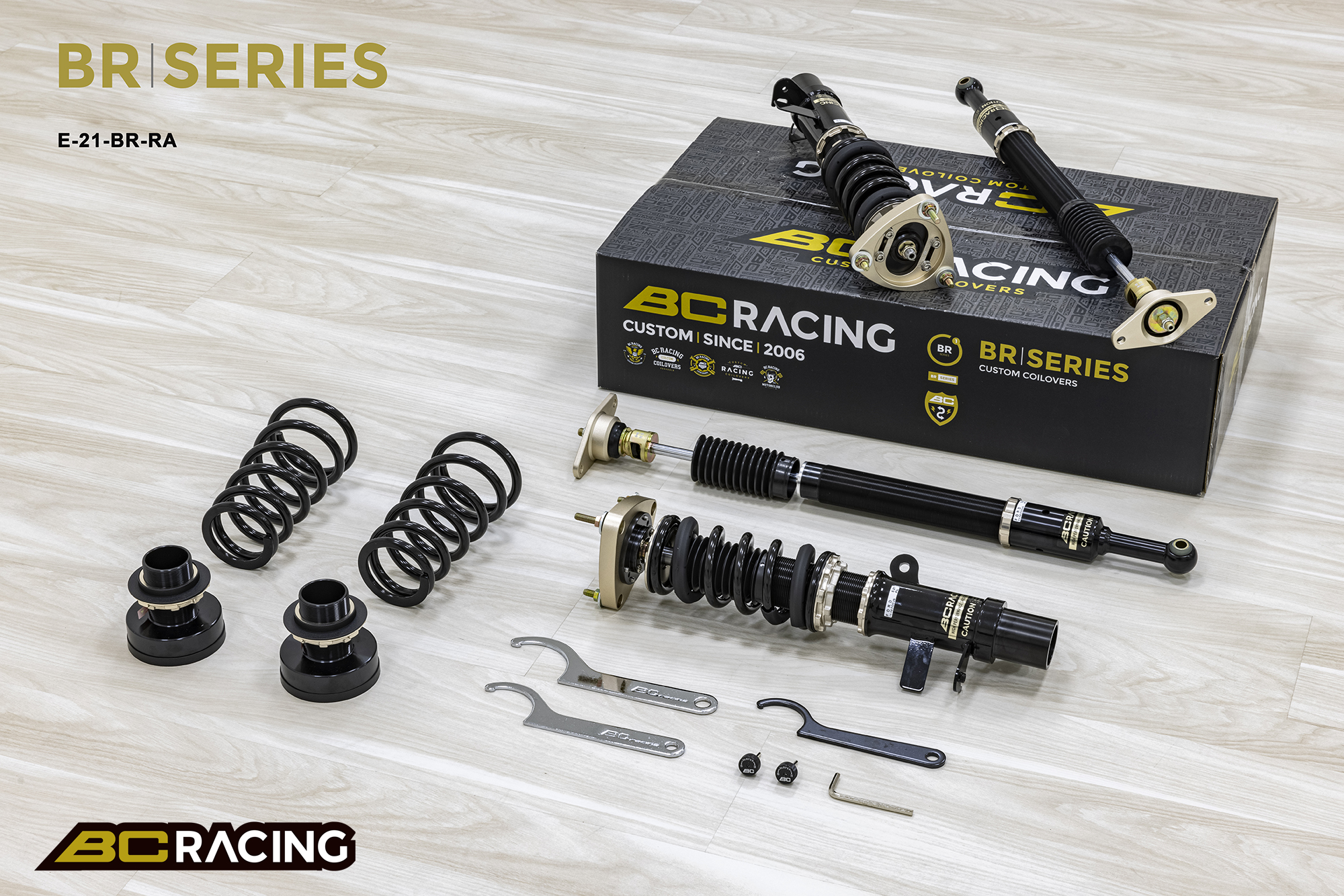 BC BR Lower Coilover Locking Collar