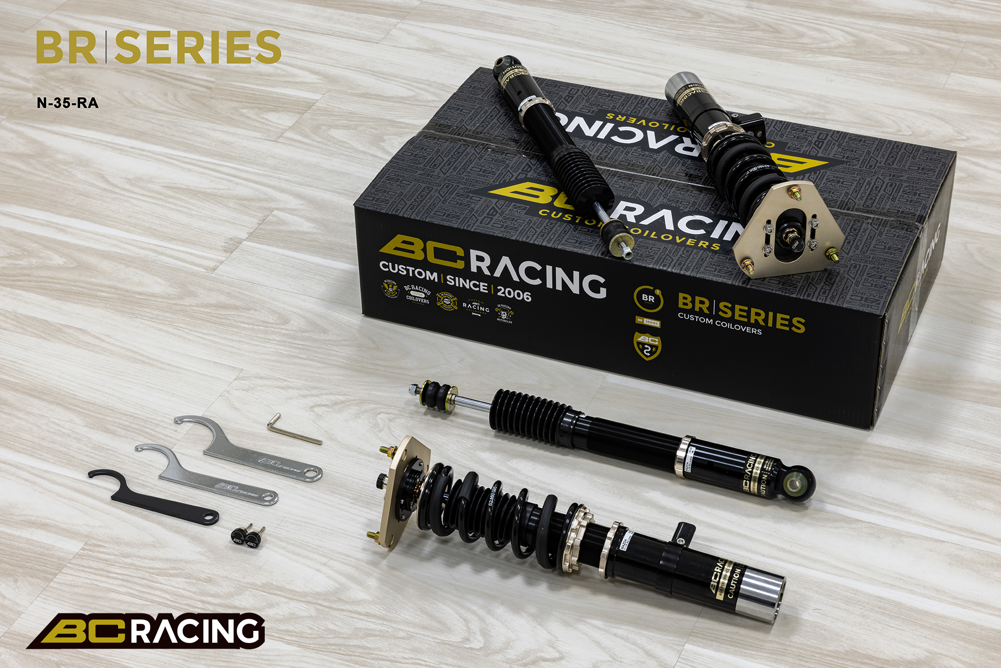 BC BR Lower Coilover Locking Collar