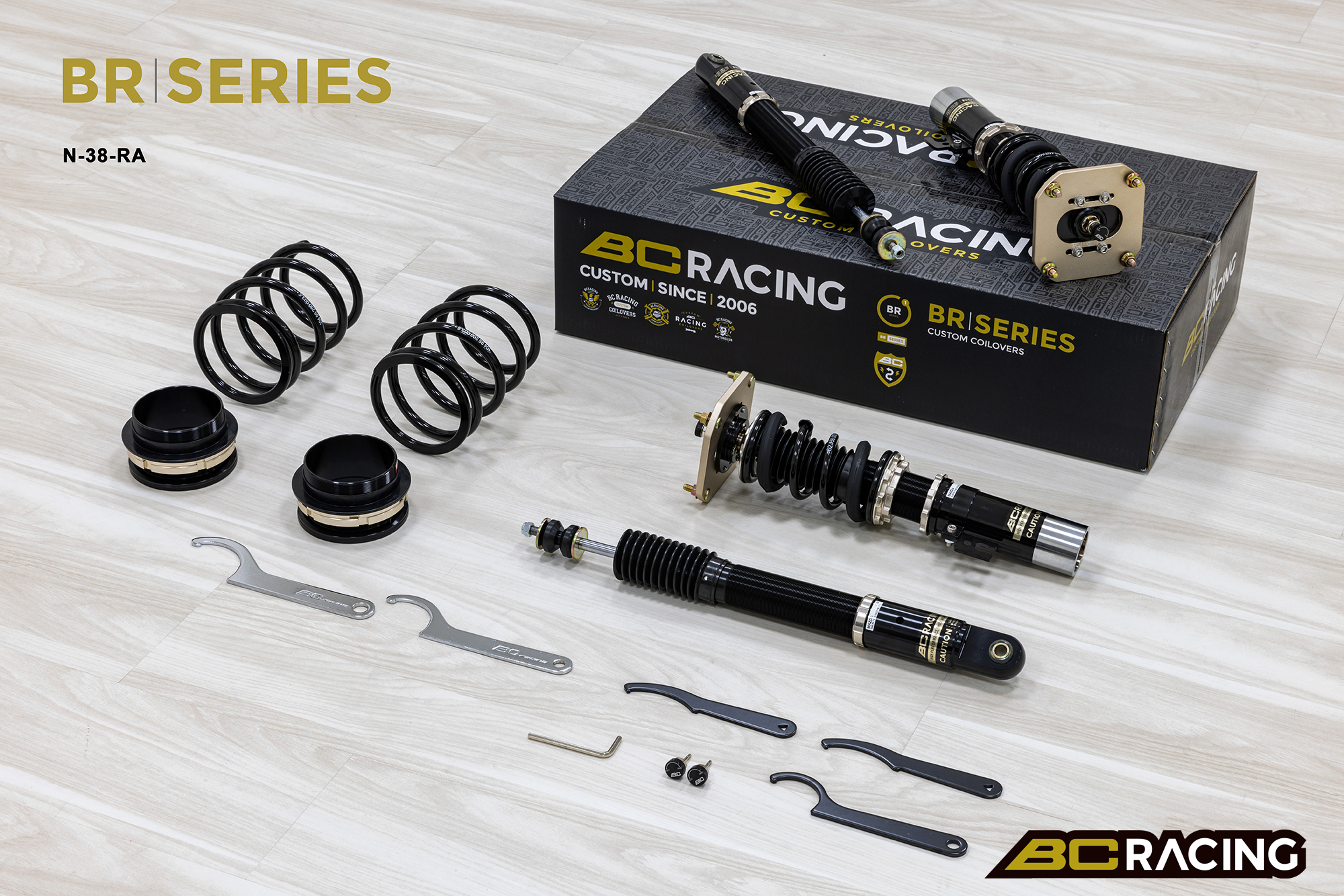 BC BR Lower Coilover Locking Collar