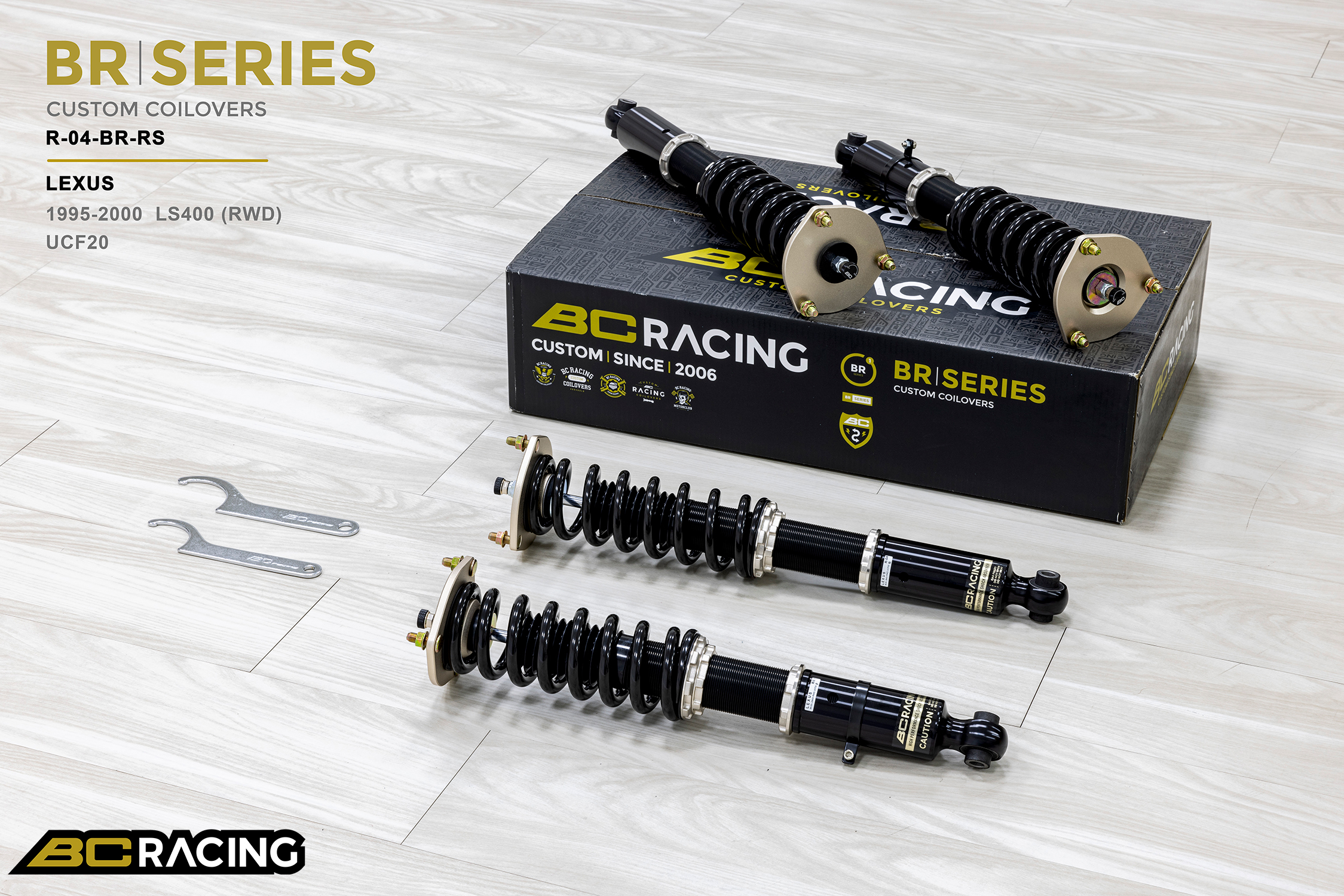 BC BR Lower Coilover Locking Collar