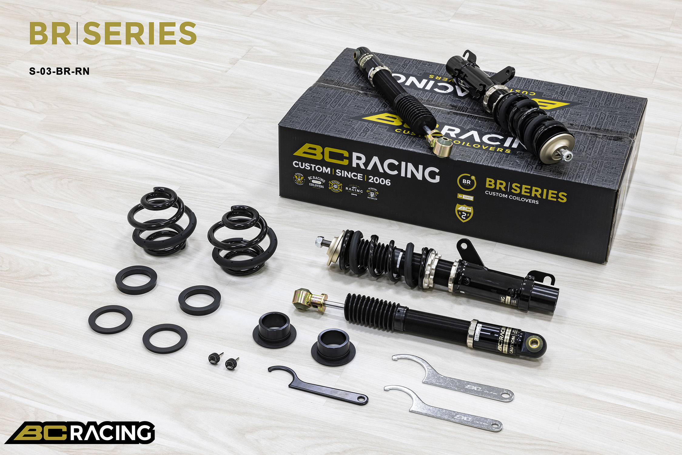 BC BR Lower Coilover Locking Collar