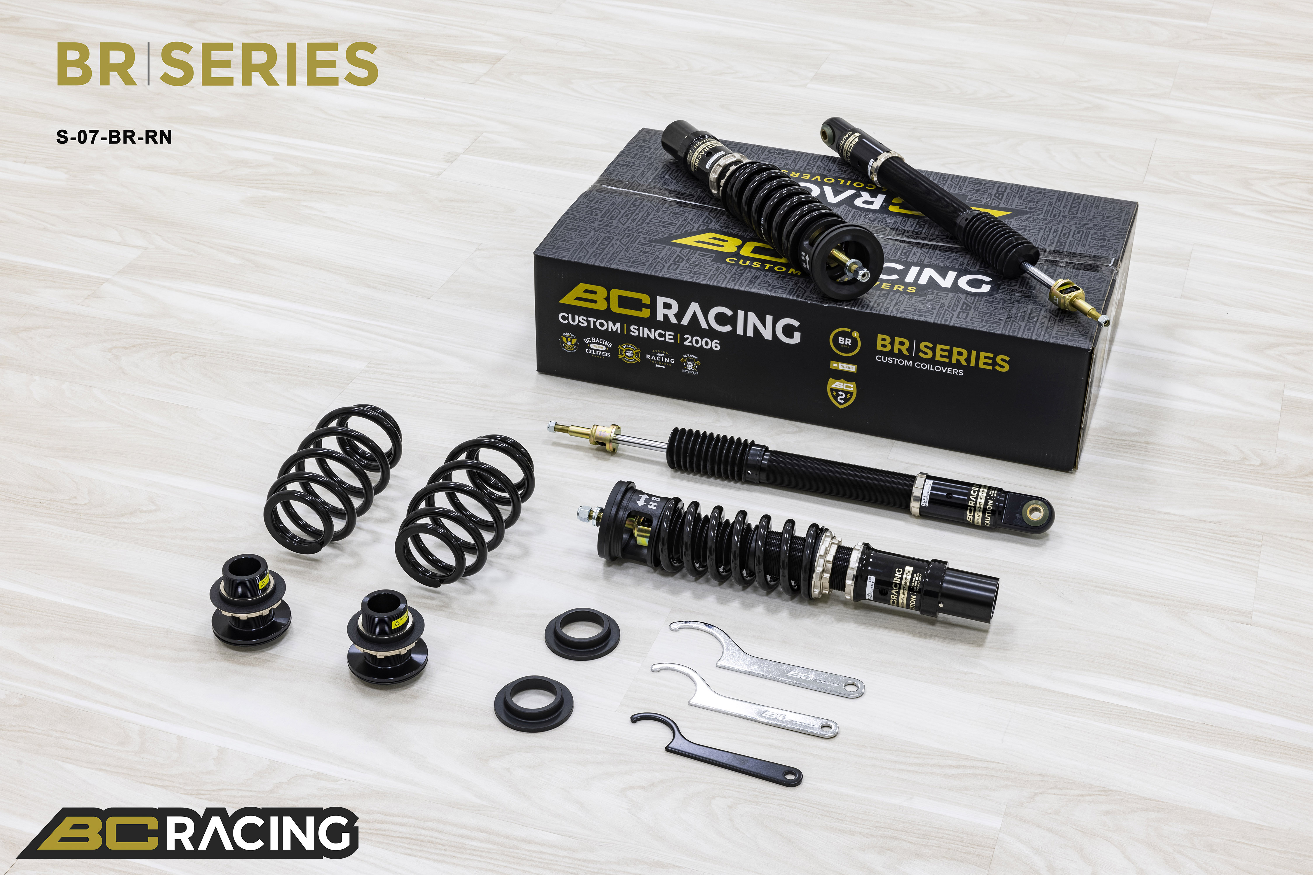 BC BR Lower Coilover Locking Collar