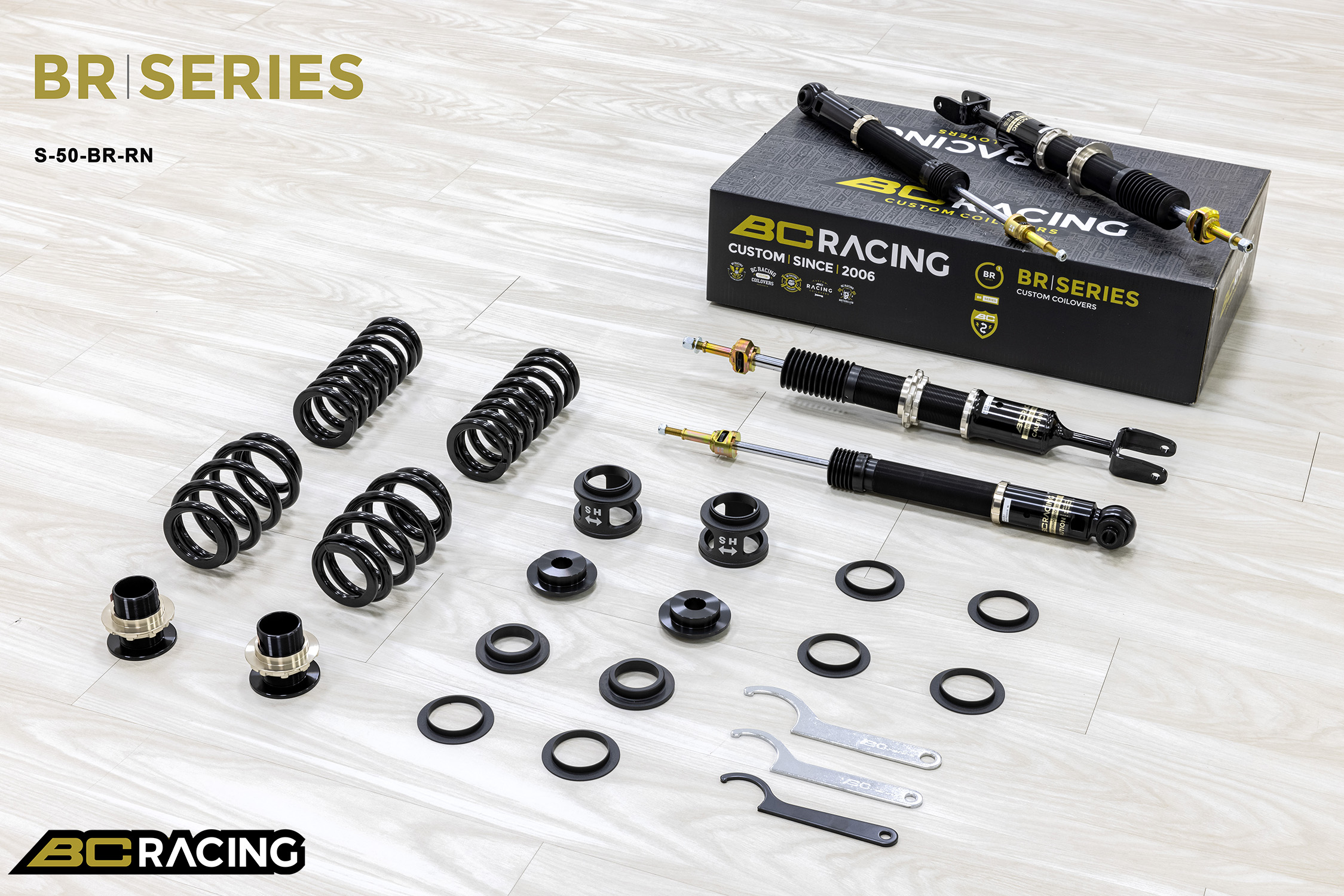 BC BR Lower Coilover Locking Collar