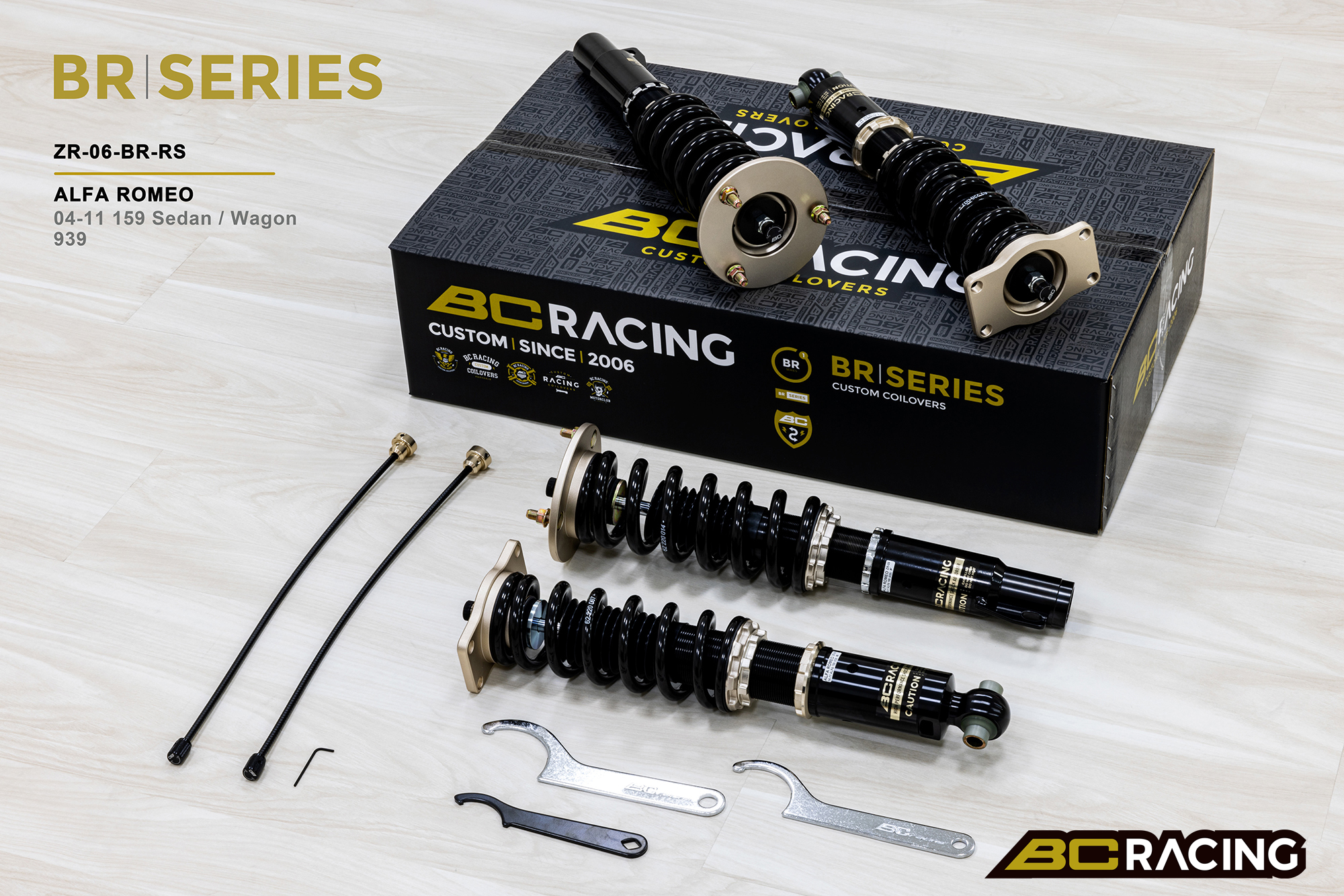 BC BR Lower Coilover Locking Collar
